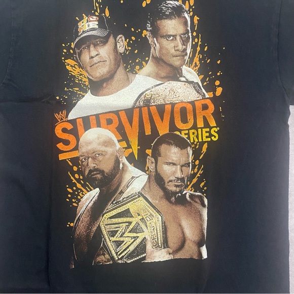 2013 WWE Survivor Series PPV Event Promo Graphic T-Shirt Size Medium Wrestling - Picture 4 of 16